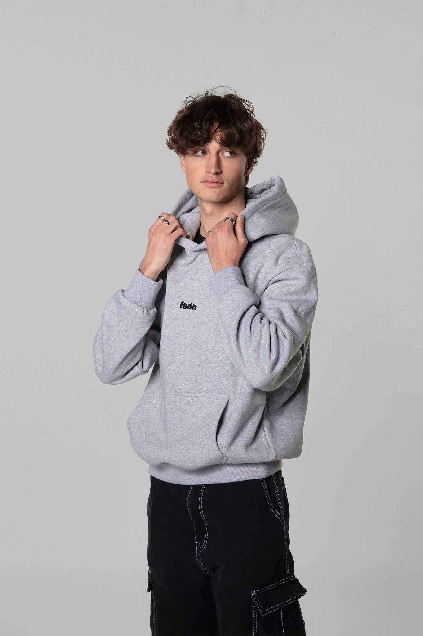 patched hoodie