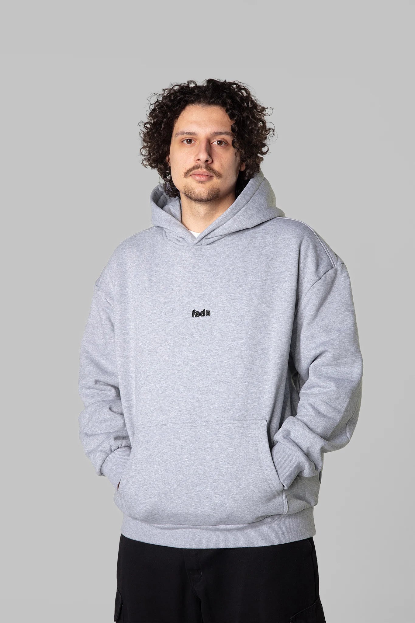 patched hoodie