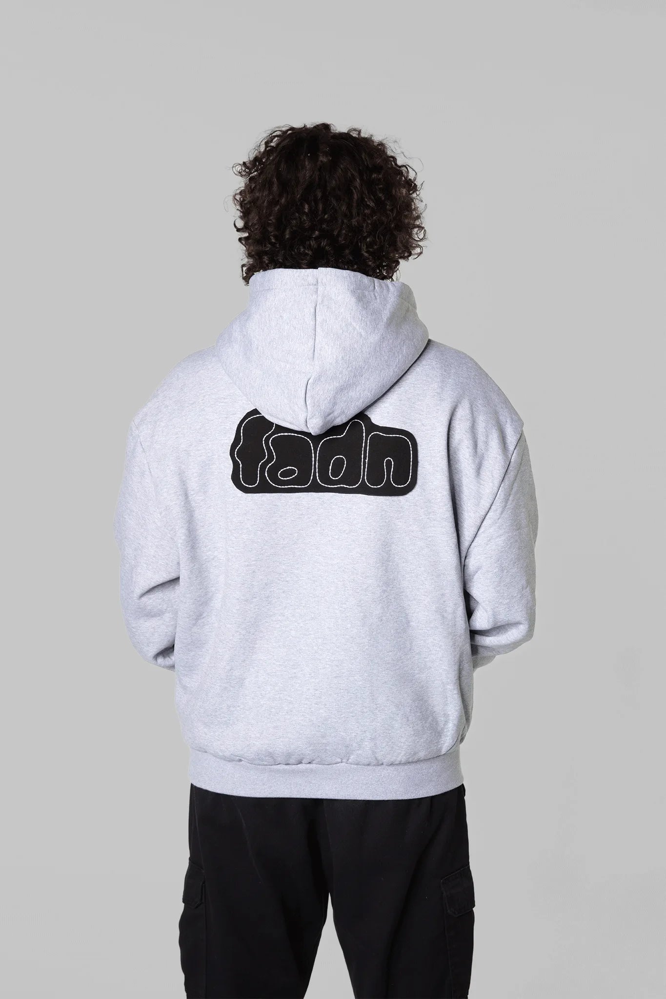 patched hoodie